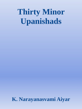 K. Narayanasvami Aiyar (tr.) - Thirty Minor Upanishads