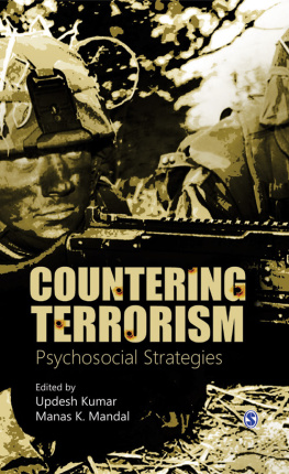 Updesh Kumar (editor) - Countering Terrorism: Psychosocial Strategies