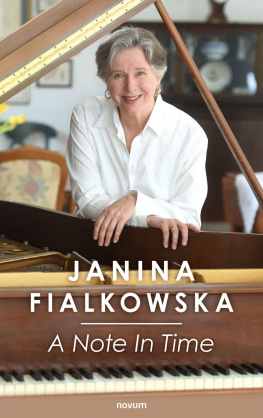 Janina Fialkowska - A Note In Time