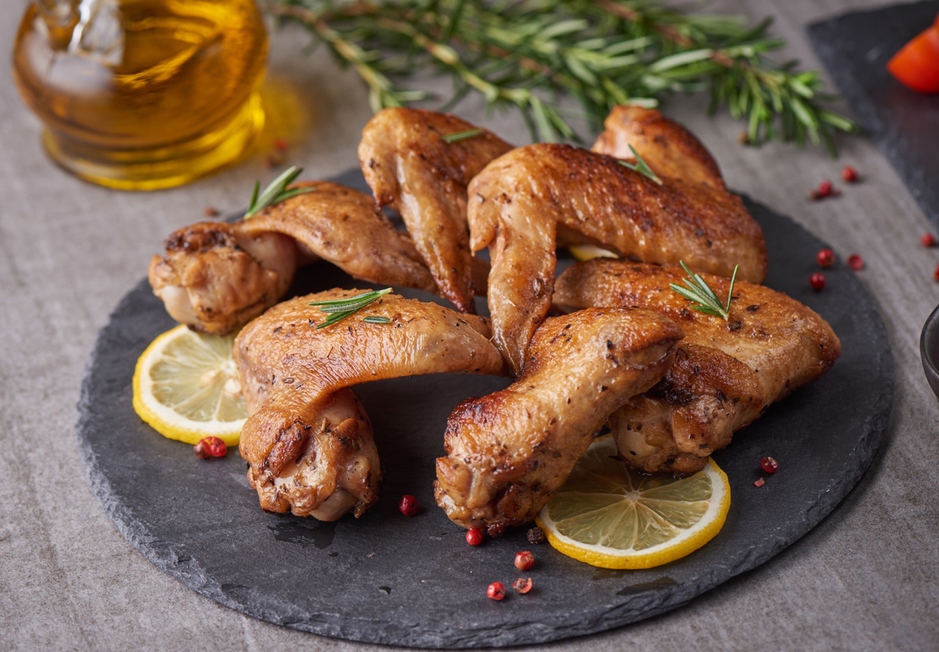 These chicken wings make use of a lovely marinade to enhance their meaty - photo 7