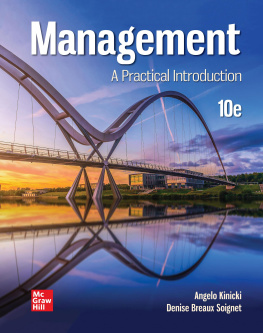 Angelo Kinicki Management: A Practical Introduction (Ebook)