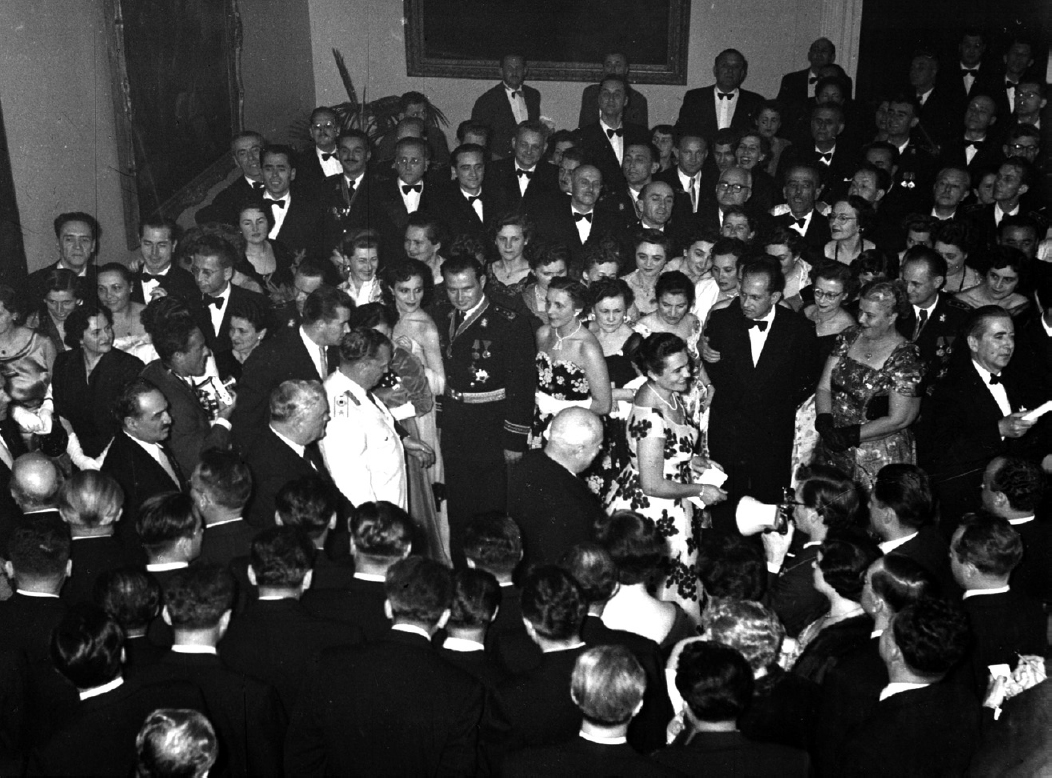 Formal reception for the Soviet delegation at the White Palace Belgrade May - photo 19