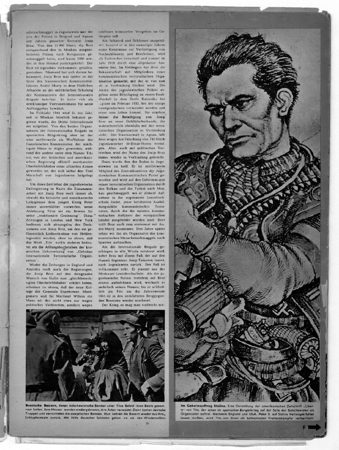 On Stalins secret orders The American magazine Liberty depicts Tito who had - photo 3