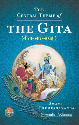 Premeshananda Swami - The Central Theme of The Gita