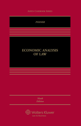 Richard A. Posner - Economic analysis of law