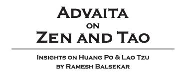 Advaita On Zen And Tao - image 1