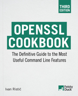 Ivan Ristić OpenSSL Cookbook