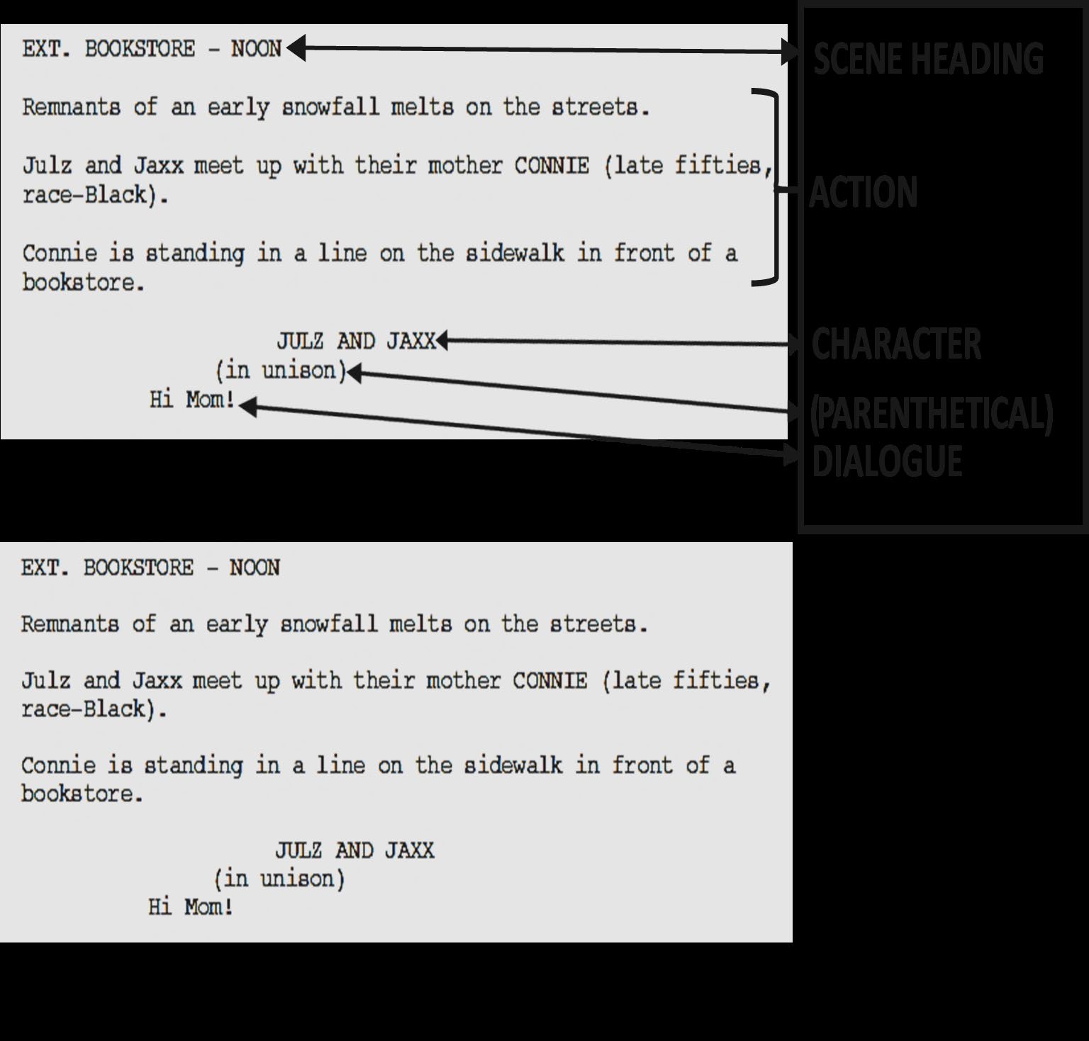 SCRIPT ELEMENTS There are many software programs that will automatically - photo 2