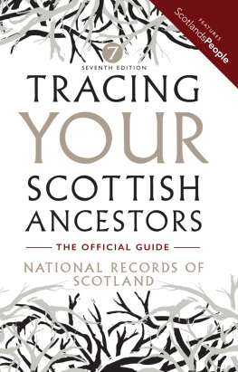 Tristram Clarke - Tracing Your Scottish Ancestors - The Official Guide - National Records of Scotland