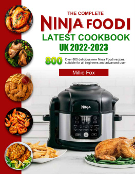 Fox - The Complete Ninja Foodi Latest Cookbook UK 2022-2023