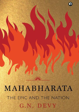 G. N. Devy MAHABHARATA: THE EPIC AND THE NATION