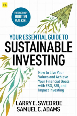 Larry E. Swedroe - Your Essential Guide to Sustainable Investing