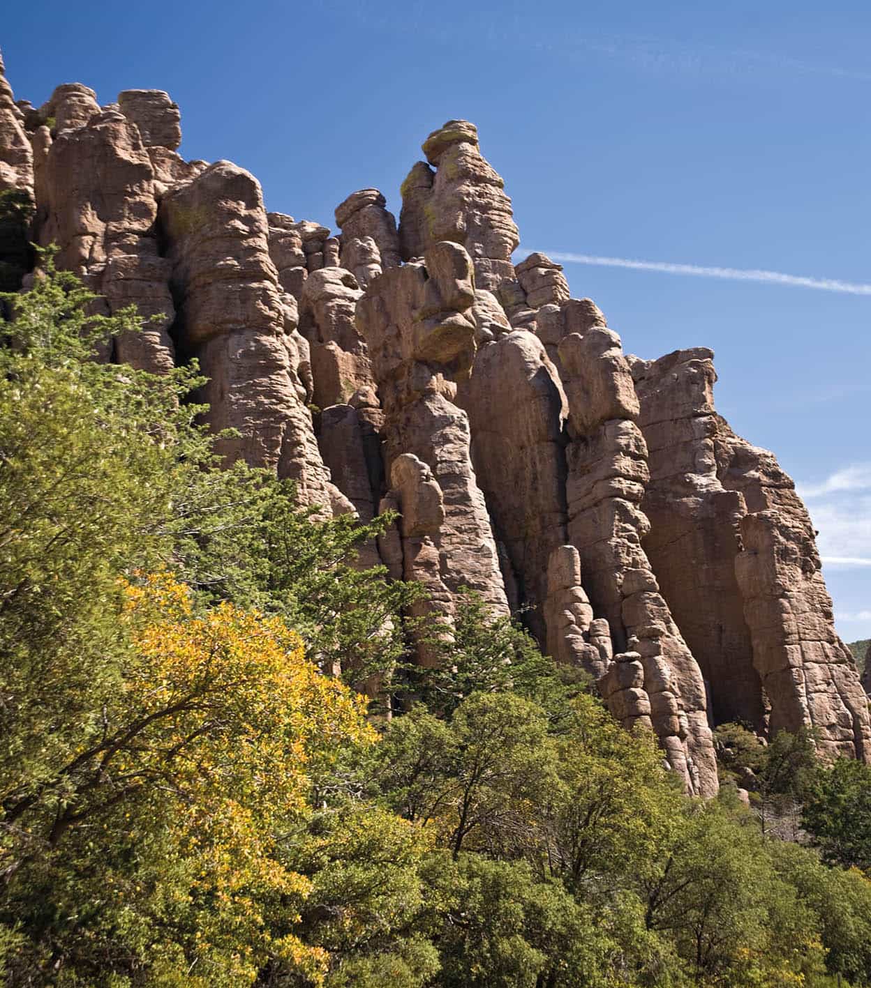 Chiricahua National Monument Strangely carved rhyolite rocks and rare Mexican - photo 8