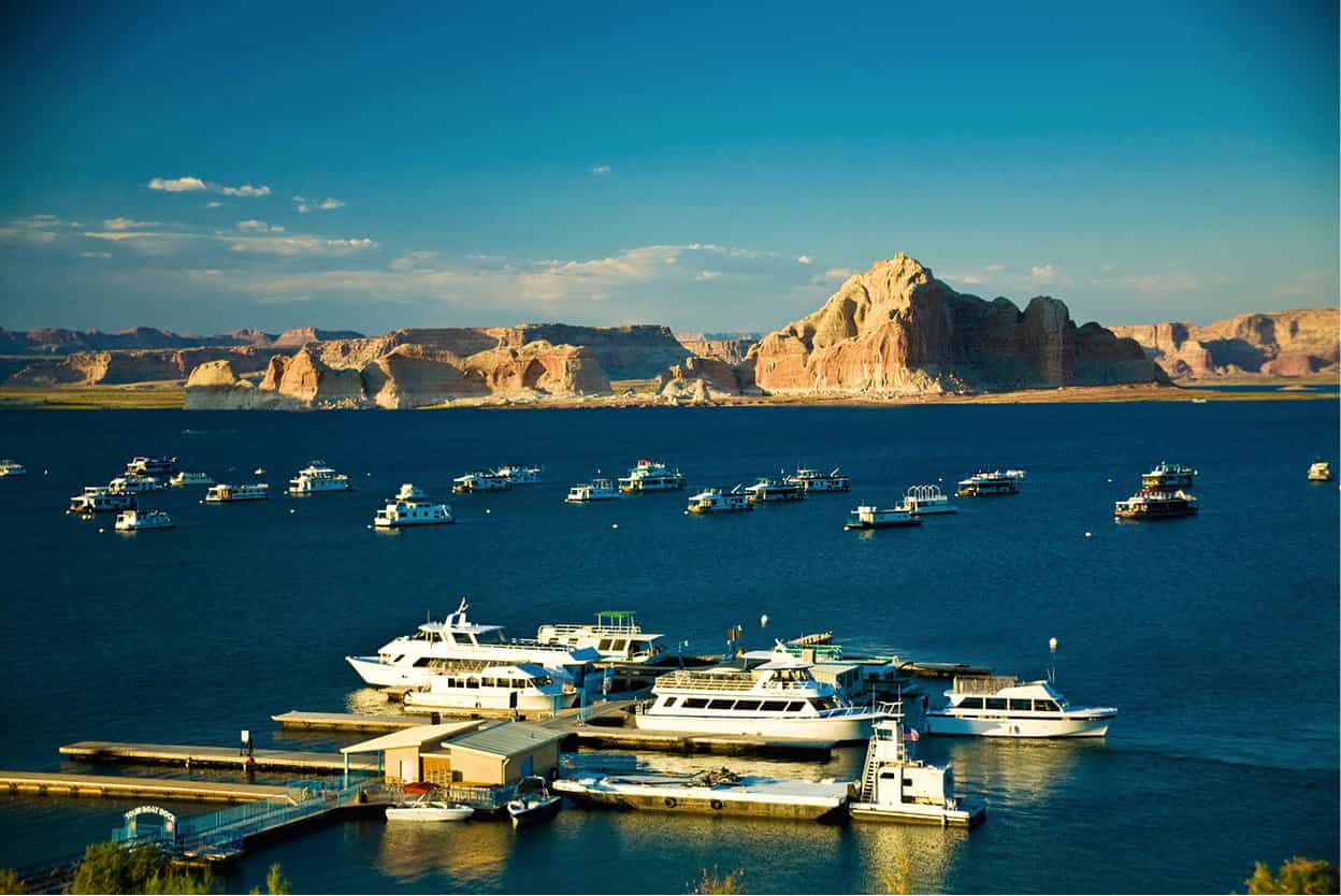 Lake Powell Boaters can explore more than a million acres of sandstone - photo 11