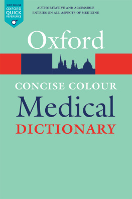 Jonathan Law (editor) - Concise Colour Medical Dictionary (Oxford Quick Reference)