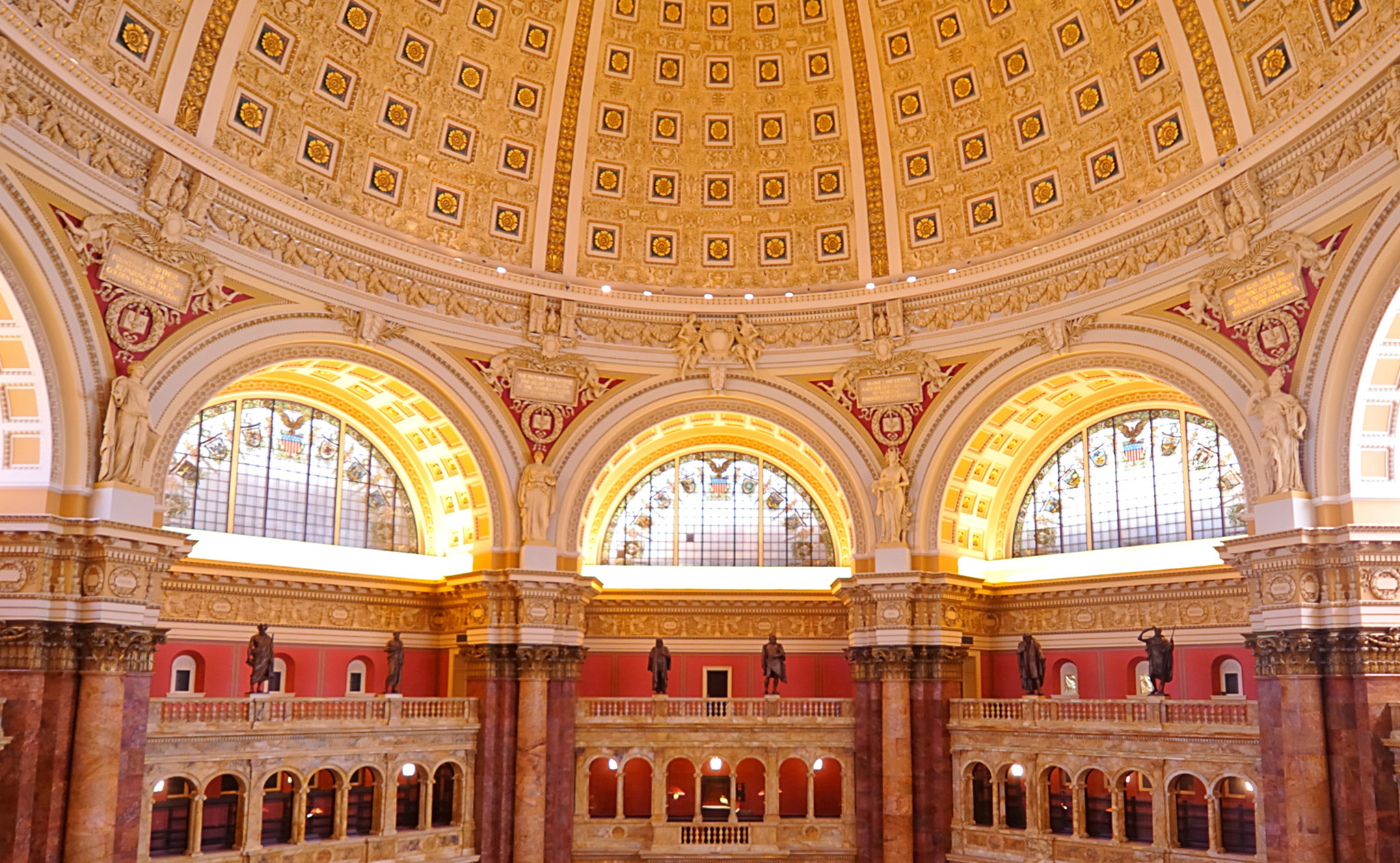 The Library of Congress is the largest in the world housing over 120 million - photo 6