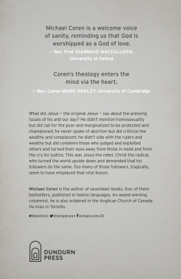 Michael Coren - The Rebel Christ
