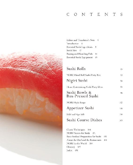 NOBU THE SUSHI BOOK - photo 7