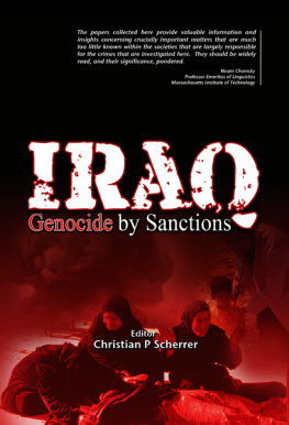 Christian P Scherrer Iraq: Genocide by Sanctions