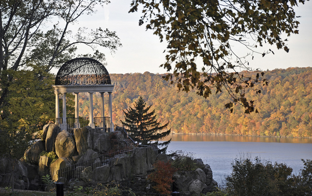 The Temple of Love at Untermyer Gardens has a prime view across the Hudson - photo 2