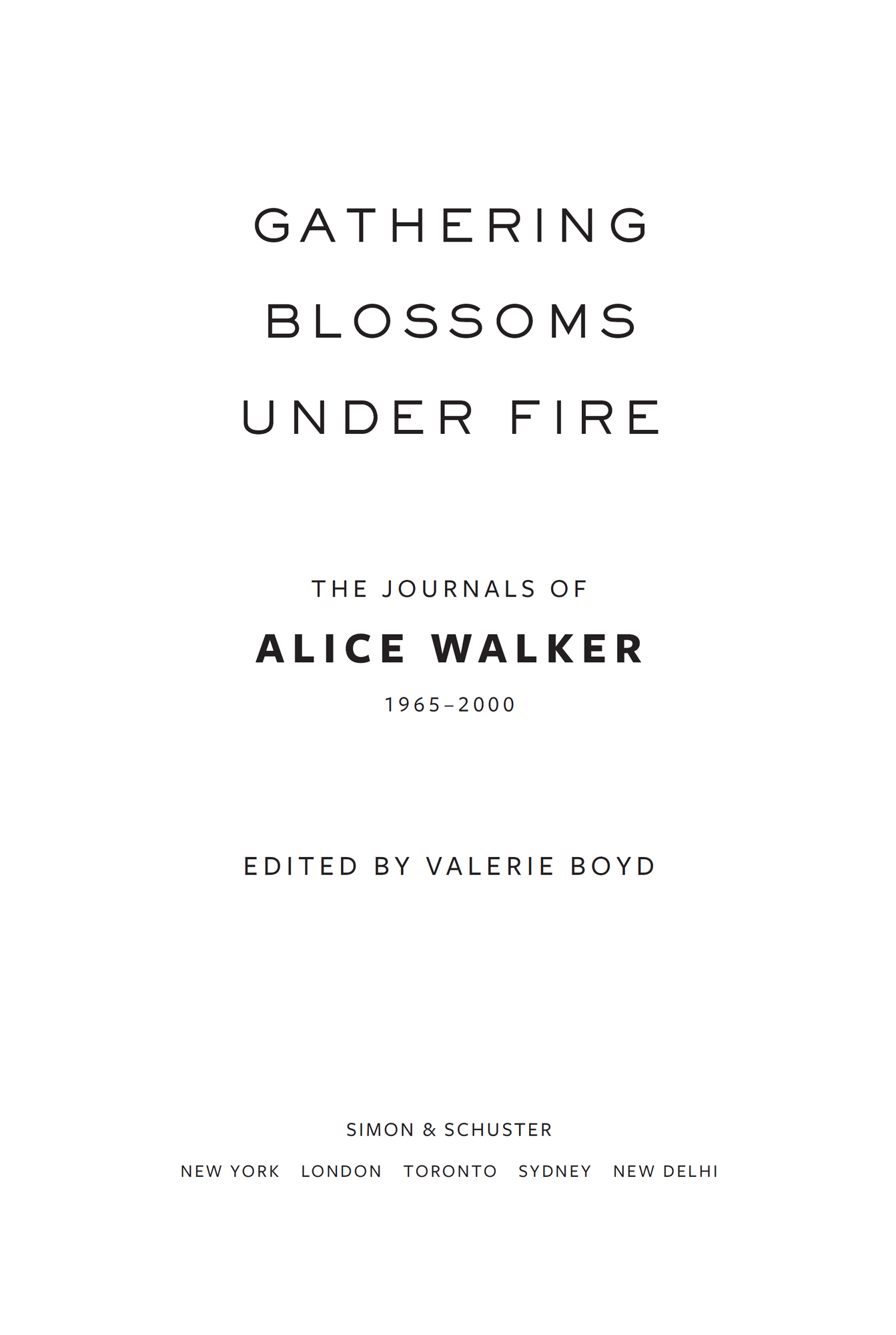 ALSO BY ALICE WALKER Fiction The Third Life of Grange Copeland In Love - photo 2