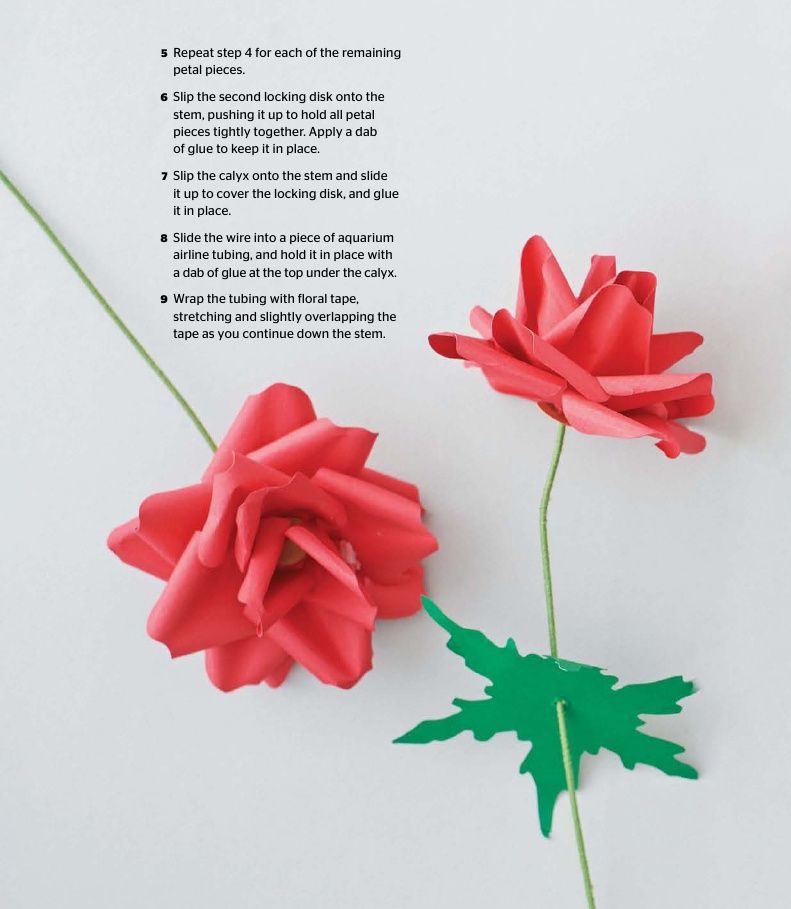 The Artistry Of Floral Paper Designing Accurate Roses From Common Papers - photo 17