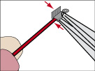 Diagram 4 Flattening a cord end crimp Diagram 5 1 To make a - photo 12