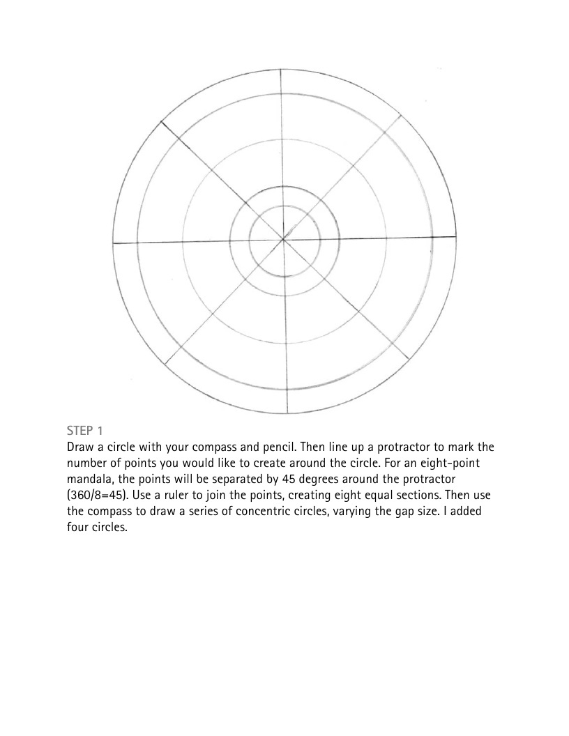 Motivated Artist Mandala Operating With Painting Paper And Softness To Generate Creative Mandala Craft - photo 18