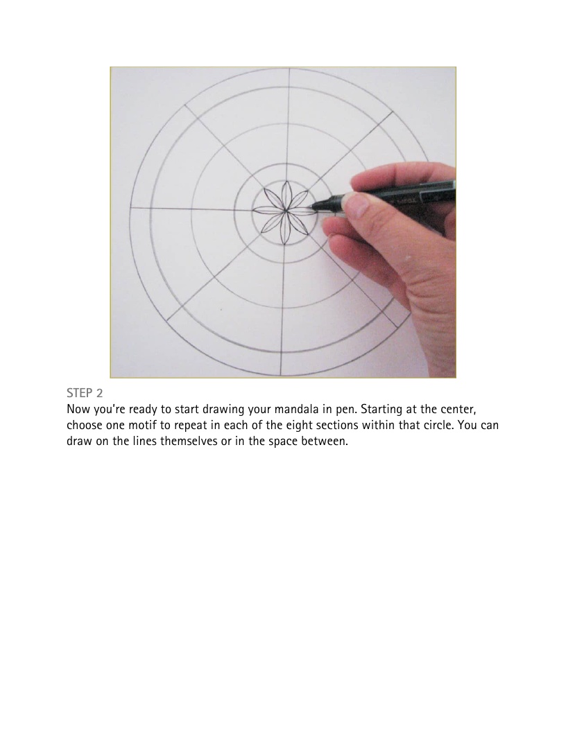 Motivated Artist Mandala Operating With Painting Paper And Softness To Generate Creative Mandala Craft - photo 19