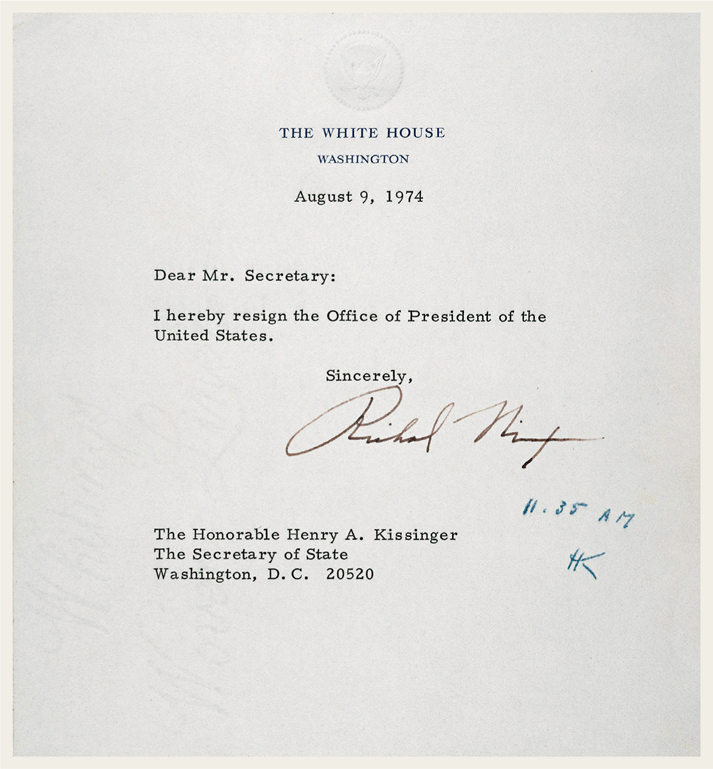 THE RESIGNATION OF RICHARD NIXON THE FIRST FOR A US PRESIDENT BECAME - photo 4