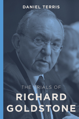 Daniel Terris - The Trials of Richard Goldstone