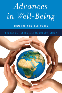 Richard J. Estes Professor Of Social Work University Of - Advances in Well-Being: Toward a Better World