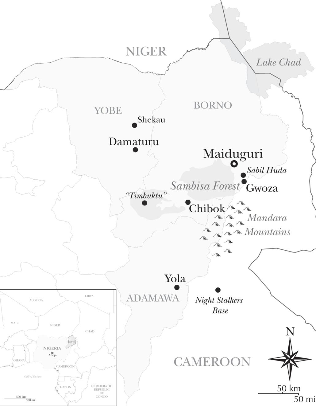 Northeast Nigeria Map by Daniel Levitt It is a must for trials to come But - photo 1