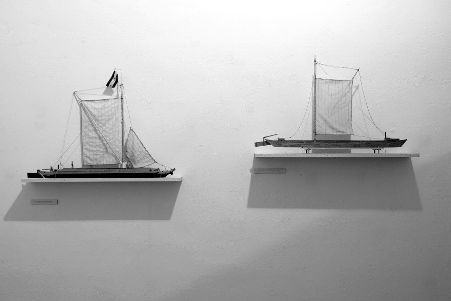 Models of small boats used on the river Oder loan of the city museum of - photo 5