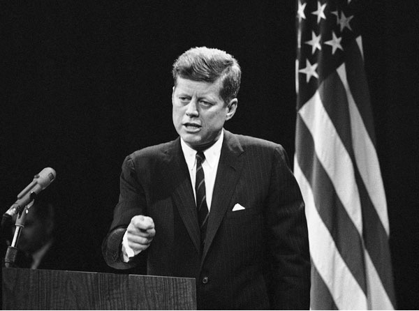 A fter taking the oath of office as the 35th President of the United States on - photo 3