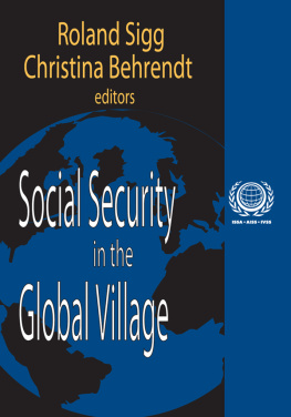 Roland Sigg Social Security in the Global Village