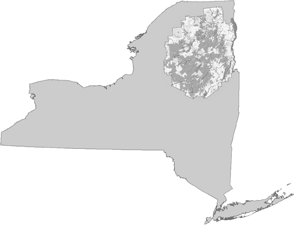 Figure I1 A locator map of Adirondack Park Source Adirondack Council This - photo 3