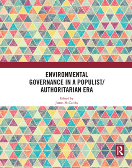 James McCarthy - Environmental Governance in a Populist/Authoritarian Era