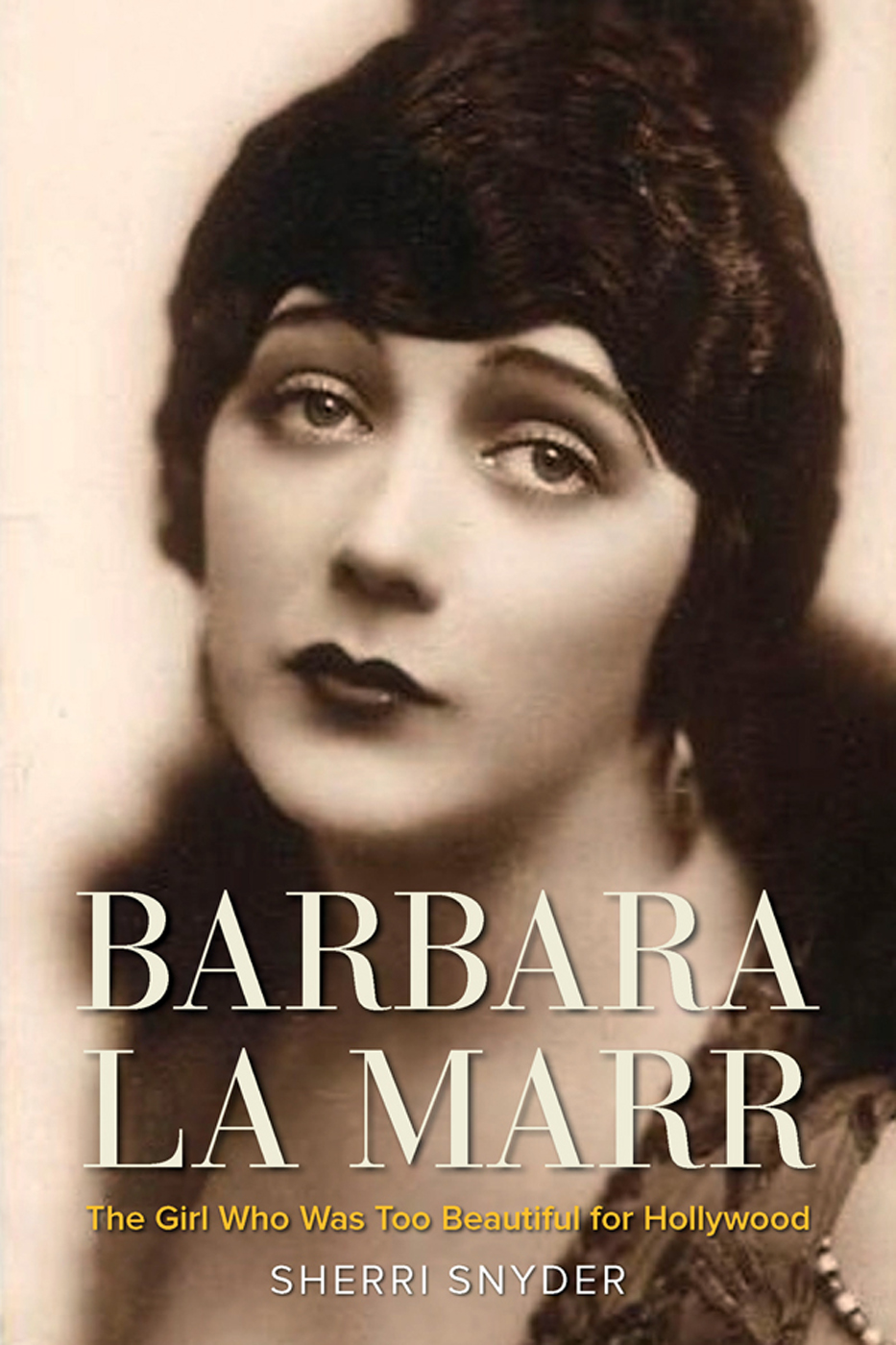 BARBARA LA MARR Barbara as she appeared in an advertisement for Richelieu - photo 1