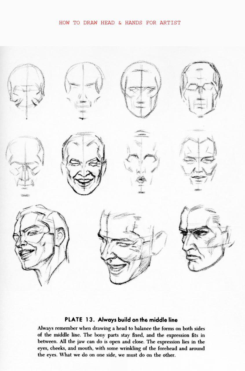 How to Draw Head Hands for Artist - photo 30