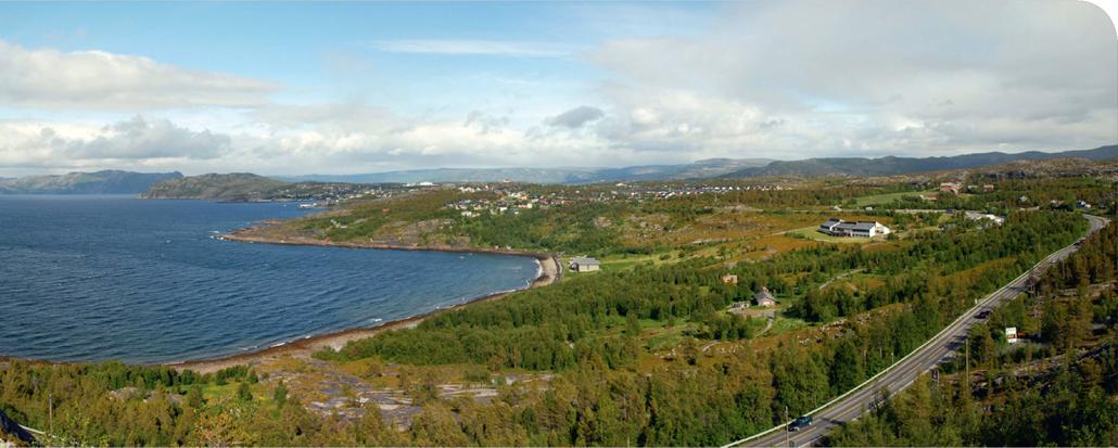 Figure 1 Alta Museum to the right in the photo lies at the head of Altafjord - photo 3