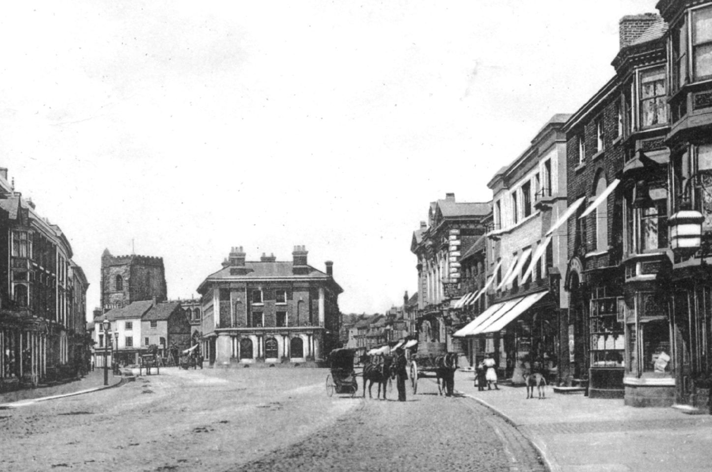 Newport High Street 1900s Allan Frost Newport railway in the 1900s - photo 3