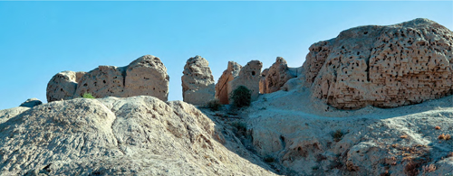 Current views of the Varakhsha citadel Exterior of the Varakhsha - photo 7