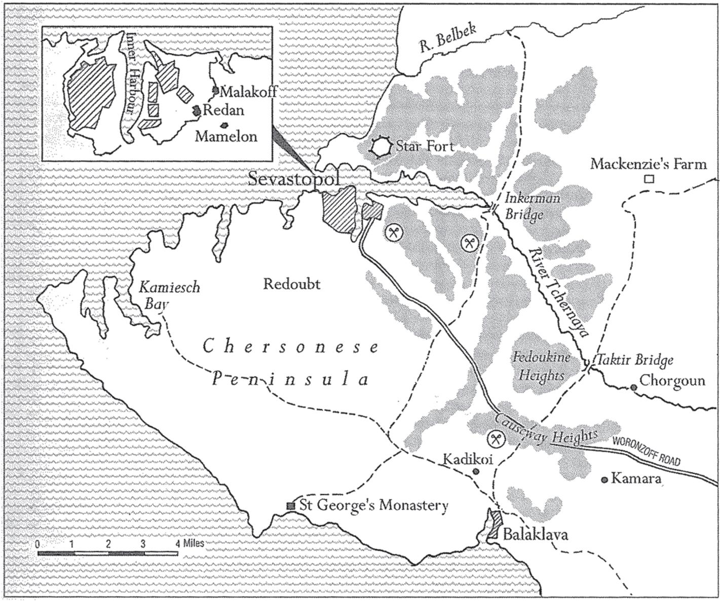 The Crimea and the Chersonese Peninsular Operations around Sevastopol - photo 3