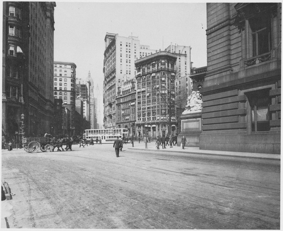 Broadway North from State Street Looking toward Bowling Green 1914 Here - photo 3