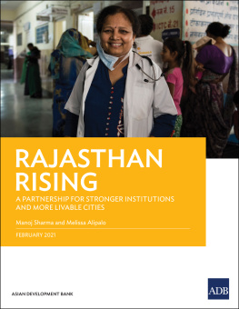 Manoj Sharma Rajasthan Rising: A Partnership for Strong Institutions and More Livable Cities