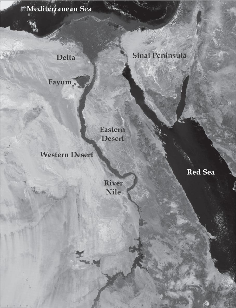 Egypt from space photograph taken by Nasas Terra Satellite Jacques - photo 2