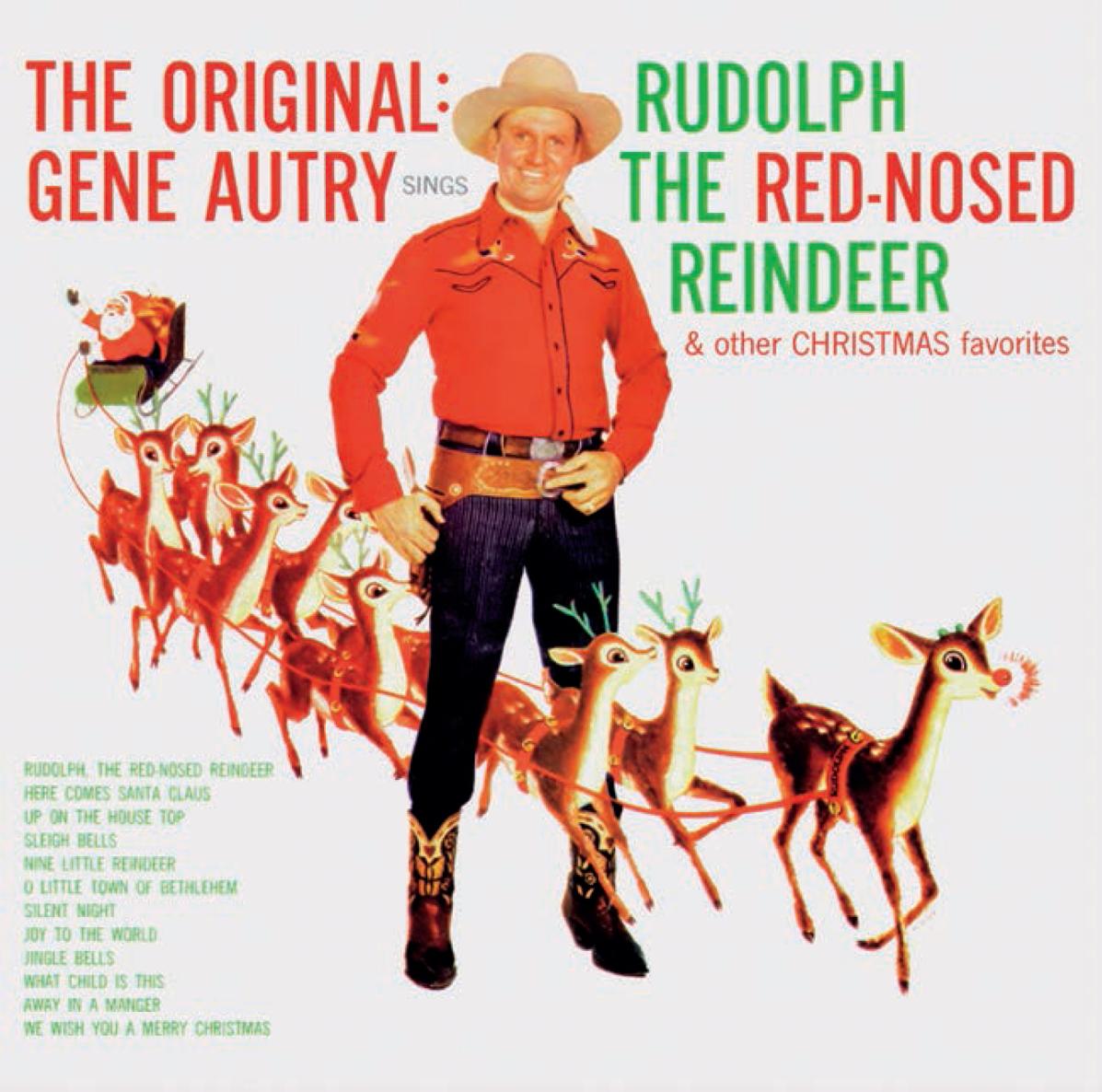 Gene Autry Rudolph the Red-Nosed Reindeer 33 album Challenge 1957 - photo 3