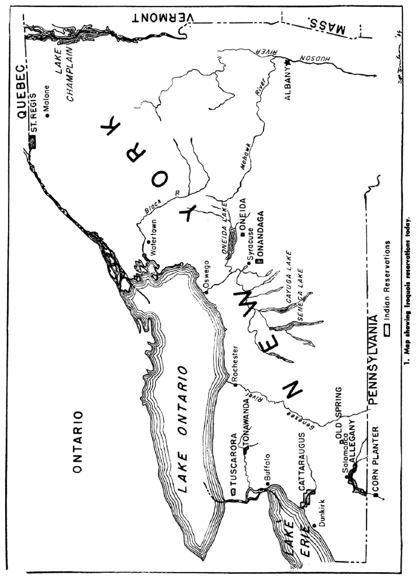 ILLUSTRATIONS Beaded edging on womans legging MAI 1 Map showing Iroquois - photo 3