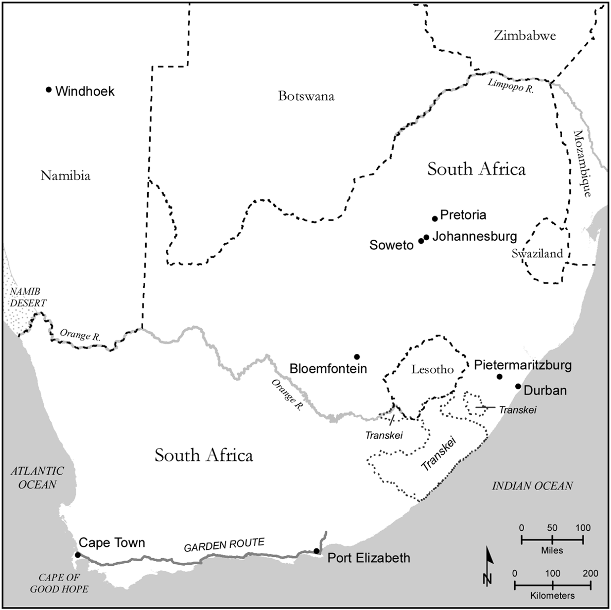 1 Southern Africa in the early 1990s Map by Brian Edward Balsley GISP 2 - photo 2